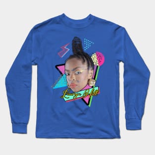 Retro Vintage Lauryn Hill Design Long Sleeve T-Shirt